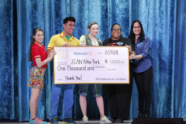 Photo Flash: Bronx's SCAN Receives 'Walmart Community Playmakers Award' at Sesame Street Live  Image