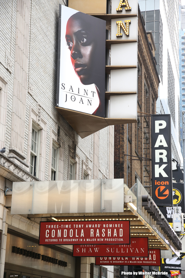 Up on the Marquee: SAINT JOAN starring Condola Rashad Image