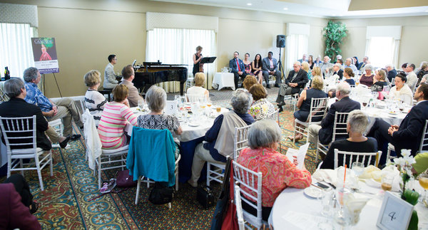 Photo Flash: Palm Beach Opera Presents Leonard Bernstein's Daughter Nina Bernstein Simmons at Candide Lunch & Learn 