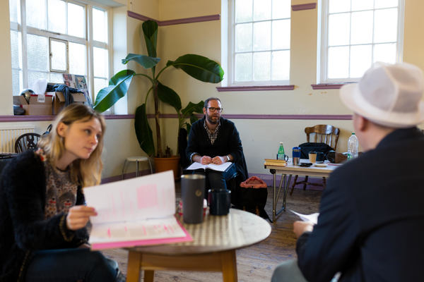Photo Flash: Inside Rehearsals for CHIP SHOP CHIPS National Tour Image