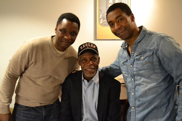 Photo Flash: Danny Glover Visits THE GREAT SOCIETY Image