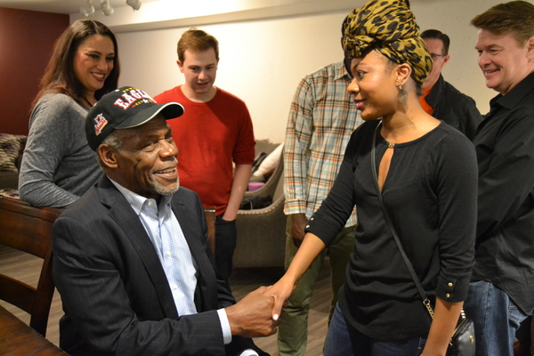 Photo Flash: Danny Glover Visits THE GREAT SOCIETY Image