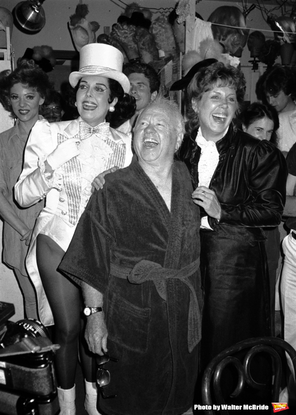 Photo Throwback: Backstage with Ann Miller and Mickey Rooney at SUGAR BABIES in 1980 