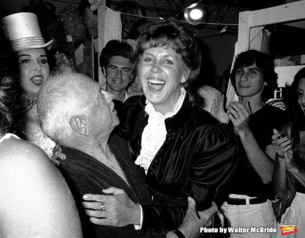 Photo Throwback: Backstage with Ann Miller and Mickey Rooney at SUGAR BABIES in 1980 