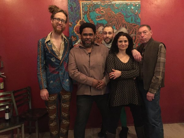 Photo Flash: Opening Night of FUSIFORM GYRUS - A SEPTET FOR TWO SCIENTISTS AND FIVE HORNS Image