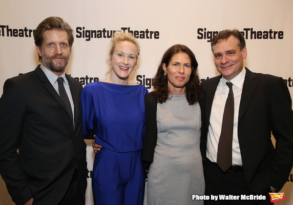 Paul Sparks, Katie Finneran, Lila Neugebauer, Robert Sean Leonard at 