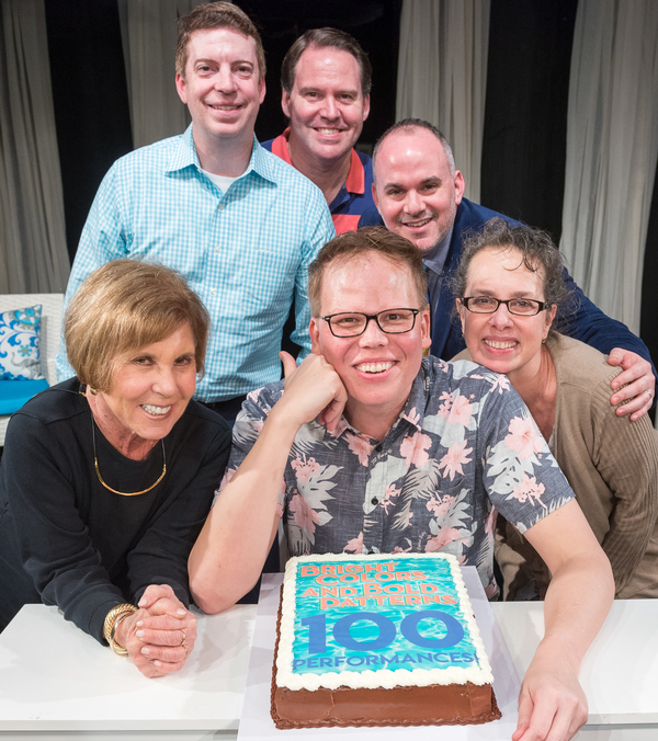 Photo Flash: BRIGHT COLORS AND BOLD PATTERNS Celebrates 100 Performances Image