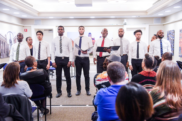 Photo Flash: Syracuse University Celebrates Alumnus Taye Diggs with NYC Reading 