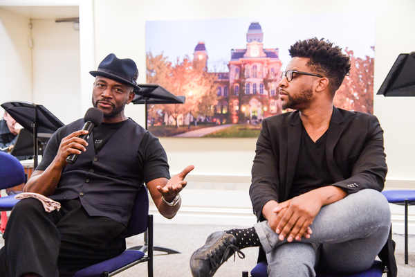 Photo Flash: Syracuse University Celebrates Alumnus Taye Diggs with NYC Reading Image