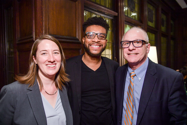 Photo Flash: Syracuse University Celebrates Alumnus Taye Diggs with NYC Reading 