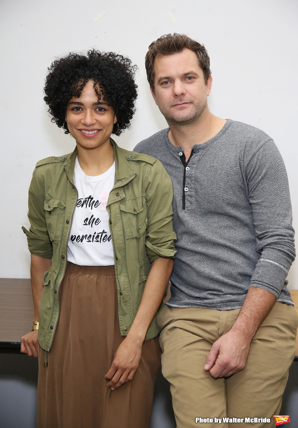 Lauren Ridloff and Joshua Jackson  Photo