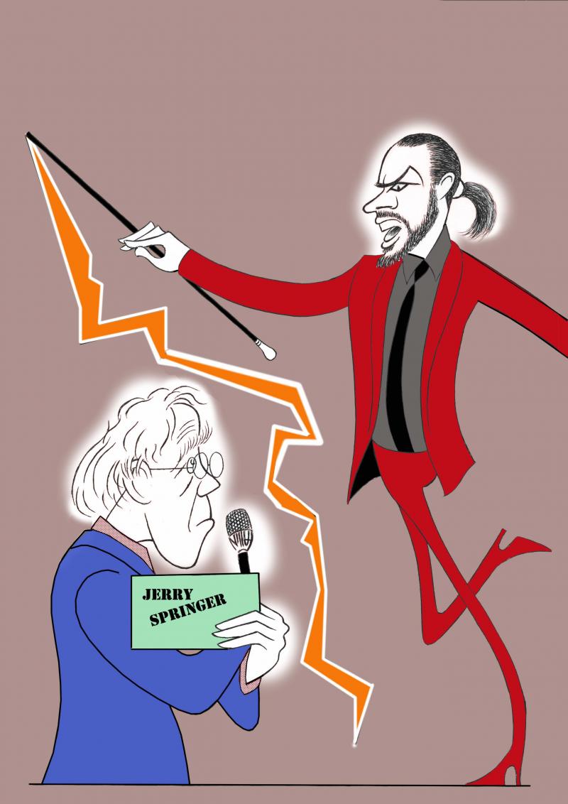 BWW Exclusive: Ken Fallin Draws the Stage - JERRY SPRINGER: THE OPERA Image