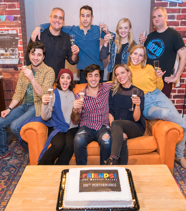 Photo Coverage: FRIENDS! THE MUSICAL PARODY Celebrates 100 Performances Image