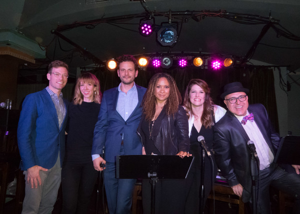 Barrett Foa, Juani Begood, Wayne Wilcox, Tracie Thoms, Nicole Parker, and Frank DeCar Photo