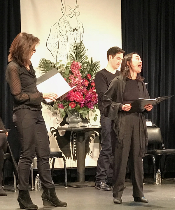 Jennifer Van Dyck, Santino Fontana, Midori Francis Photo