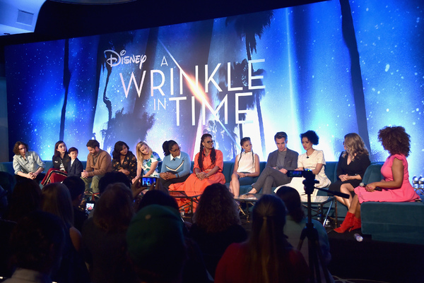 Photo Flash: Disney's A WRINKLE IN TIME Cast and Crew Hold Press Conference Image