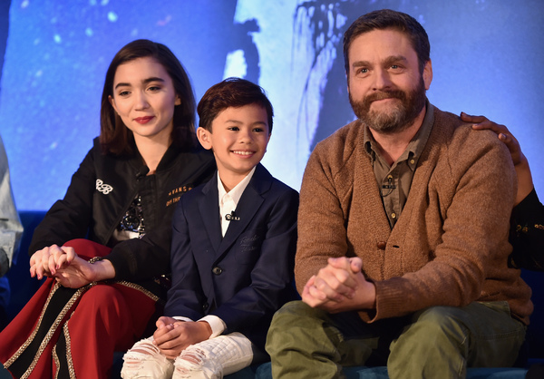 Rowan Blanchard; Deric McCabe; Zach Galifianakis Photo