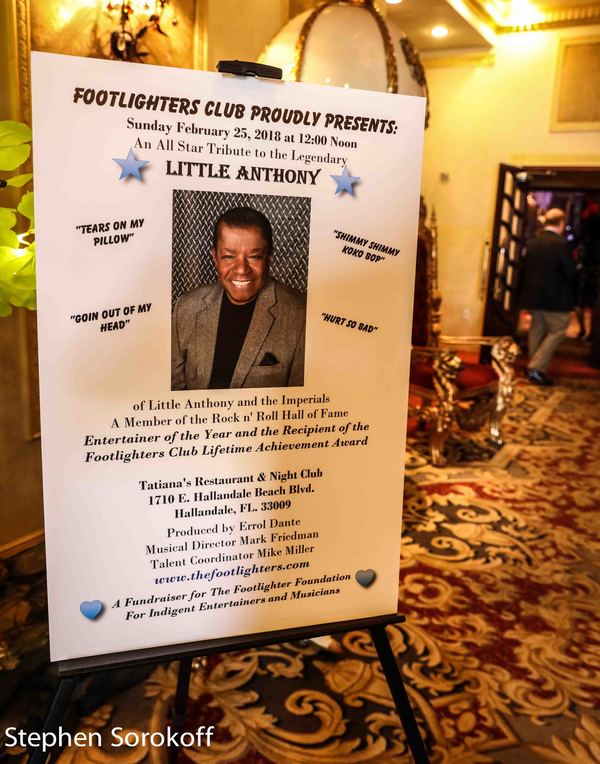 Photo Coverage: Little Anthony Presented With Lifetime Achievement Award By The Footlighters Club Image
