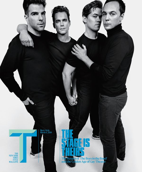 Photo Flash: THE BOYS IN THE BAND Cast Makes the Cover of T Magazine Image