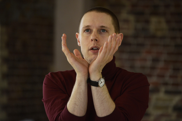 Photo Flash: In Rehearsal with KISS OF THE SPIDER WOMAN Image