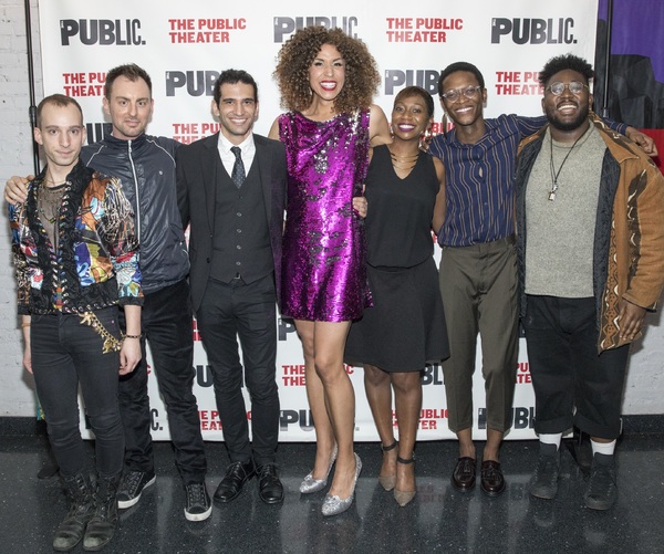 Photo Flash: BLACK LIGHT Celebrates Opening Night at Joe's Pub 