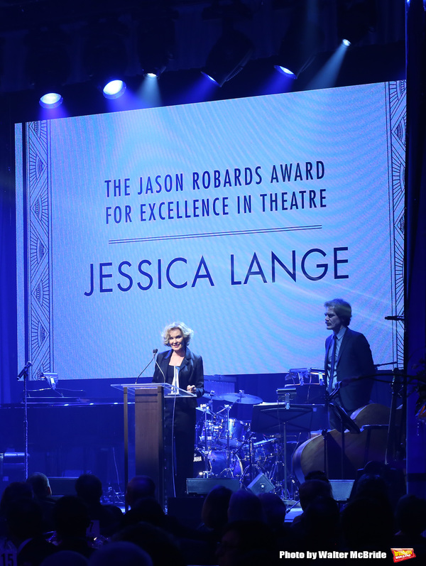Photo Coverage: Jessica Lange Receives the Jason Robards Award at Roundabout Theatre Company's 2018 Gala Image
