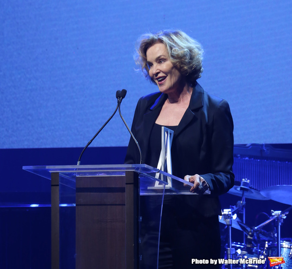 Photo Coverage: Jessica Lange Receives the Jason Robards Award at Roundabout Theatre Company's 2018 Gala Image