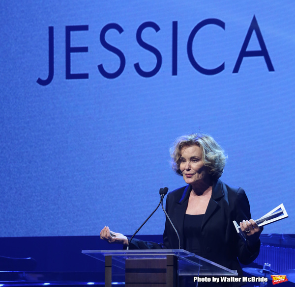Photo Coverage: Jessica Lange Receives the Jason Robards Award at Roundabout Theatre Company's 2018 Gala Image