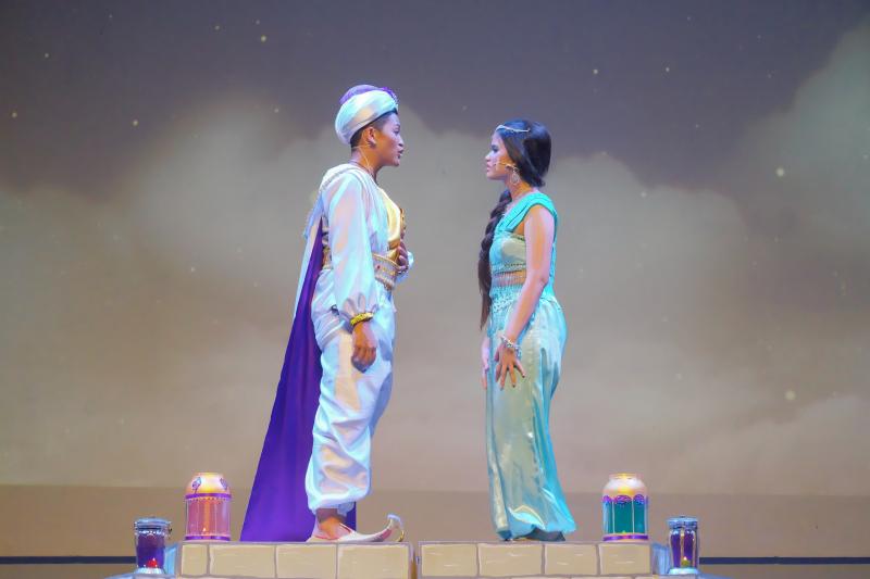 Review: ALADDIN JR. BY VICTORY PLUS SCHOOL STUDENTS at Amartha Hall 