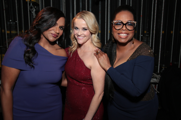 Mindy Kaling, Reese Witherspoon, Oprah Winfrey Photo