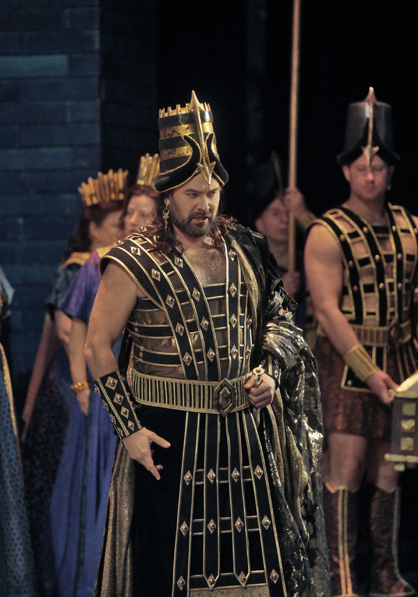 Ildar Abdrazakov as Assur in Rossini's "Semiramide."
 Photo
