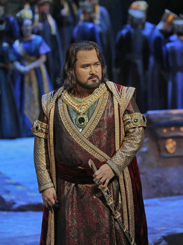 Javier Camarena as Idreno in Rossini's "Semiramide."
 Photo