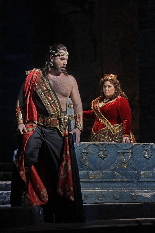 Ildar Abdrazakov as Assur in Rossini&#39;s &quot;Semiramide.&quot; Photo