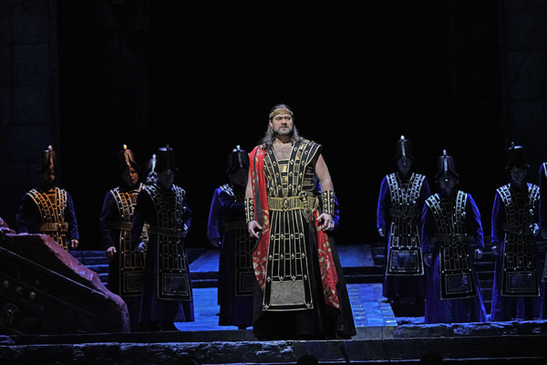 Ildar Abdrazakov as Assur in Rossini's "Semiramide."
 Photo