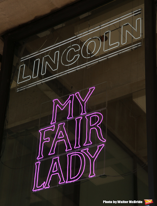 Up on the Marquee: MY FAIR LADY Image