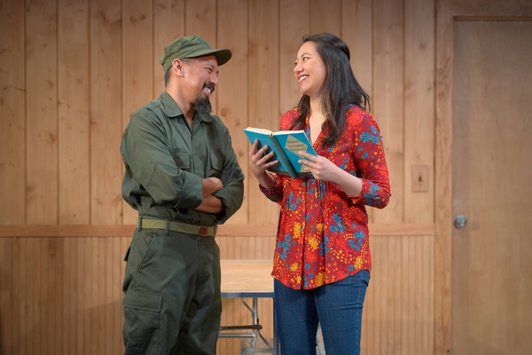 Bobby (Jomar Tagatac, left), an American soldier at Fort Chaffee, is smitten with Ton Photo