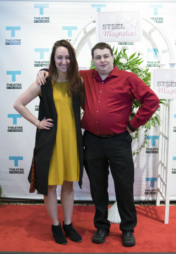 Steel Magnolias Stage Manager Jessica Banaszak and Assistant Stage Manager Anders Goo Photo