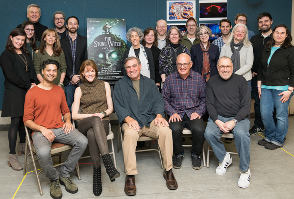 Rupak Ginn, Carolyn McCormick, Dan Lauria, Shem Bitterman, Steve Zuckerman with full  Photo