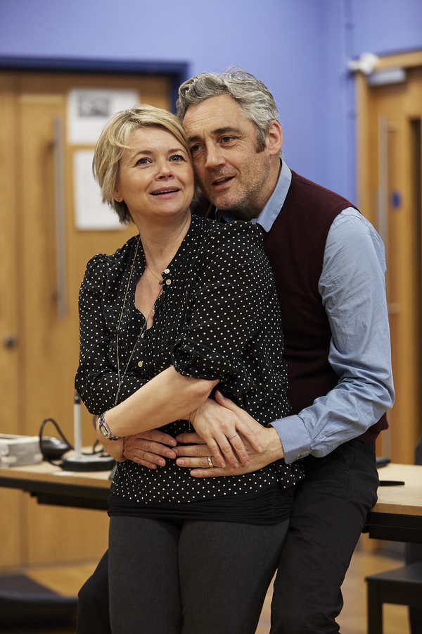 Photo Flash: Inside Rehearsal For BROKEN GLASS at Watford Palace Theatre Image