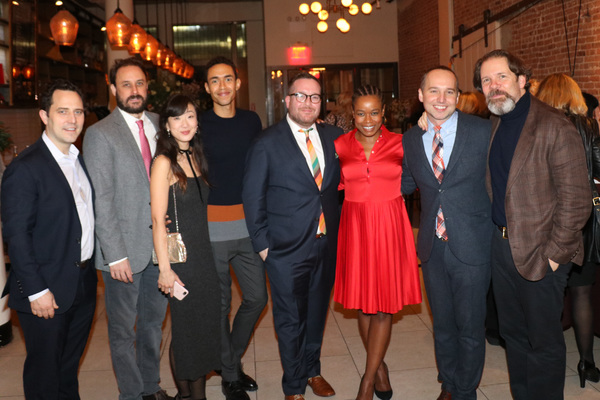 Photo Flash: THE AMATEURS Celebrates Opening Night Image