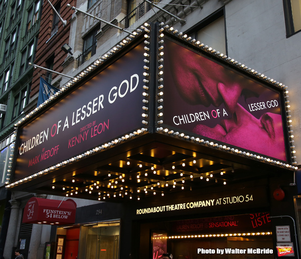 Up on the Marquee: CHILDREN OF A LESSER GOD Image