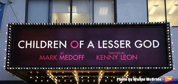 Up on the Marquee: CHILDREN OF A LESSER GOD Image