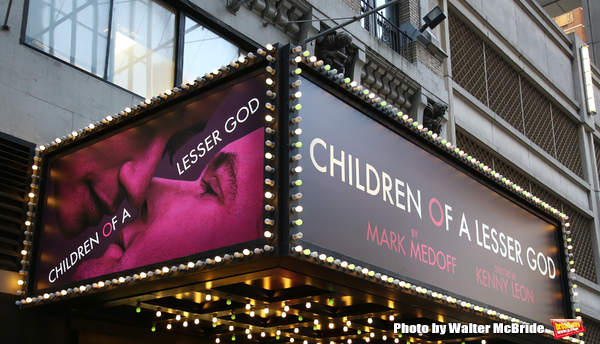 Up on the Marquee: CHILDREN OF A LESSER GOD Image