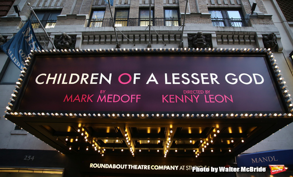 Up on the Marquee: CHILDREN OF A LESSER GOD Image