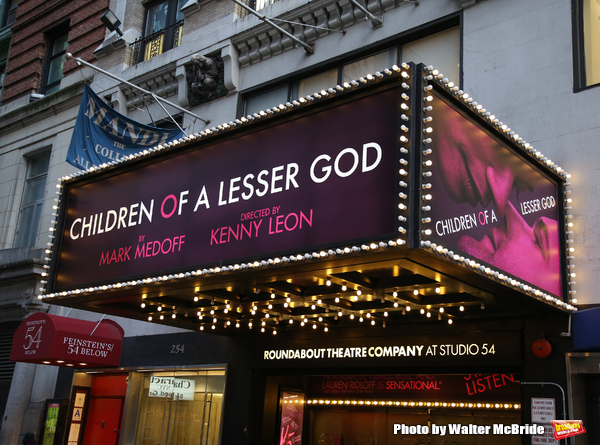 Up on the Marquee: CHILDREN OF A LESSER GOD Image