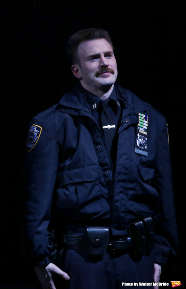 Photo Coverage: Chris Evans, Michael Cera, and the Cast of LOBBY HERO Take Their First Bow Image