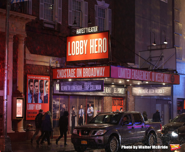 Photo Coverage: Chris Evans, Michael Cera, and the Cast of LOBBY HERO Take Their First Bow Image