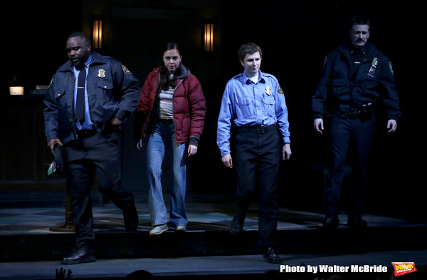 Photo Coverage: Chris Evans, Michael Cera, and the Cast of LOBBY HERO Take Their First Bow Image