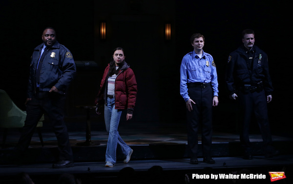Photo Coverage: Chris Evans, Michael Cera, and the Cast of LOBBY HERO Take Their First Bow Image