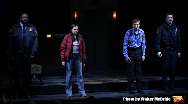 Photo Coverage: Chris Evans, Michael Cera, and the Cast of LOBBY HERO Take Their First Bow Image